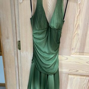 Taboo Olive Green Dress
